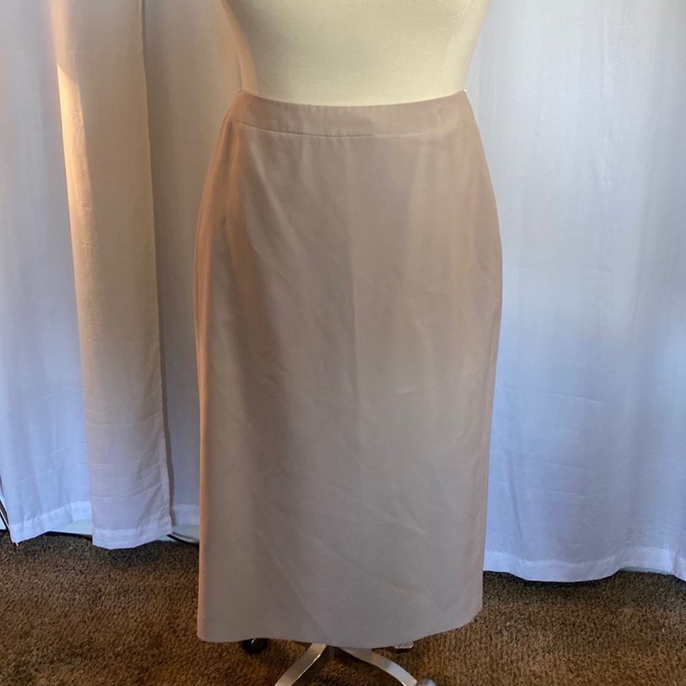 Midi length skirt